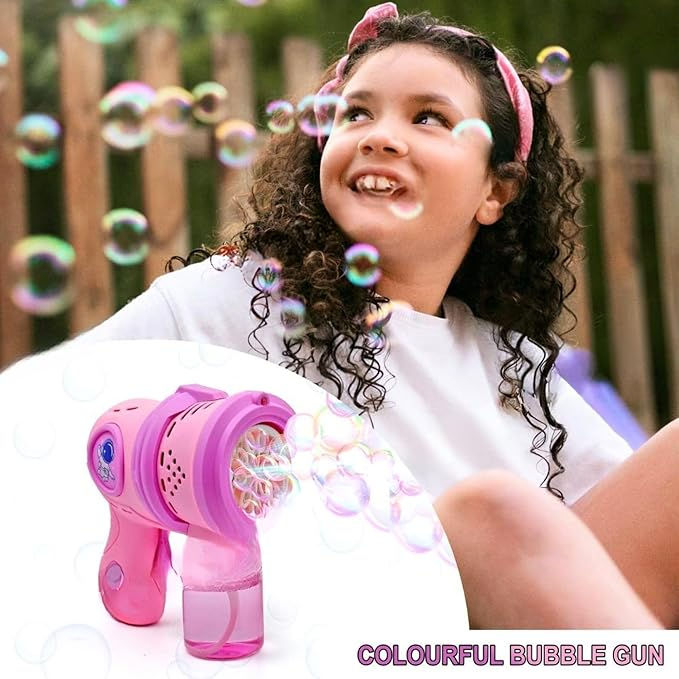 Thumbnail: Mallexo Automatic Bubble Gun Toy Set | 1Pcs Bubble Machine Gun