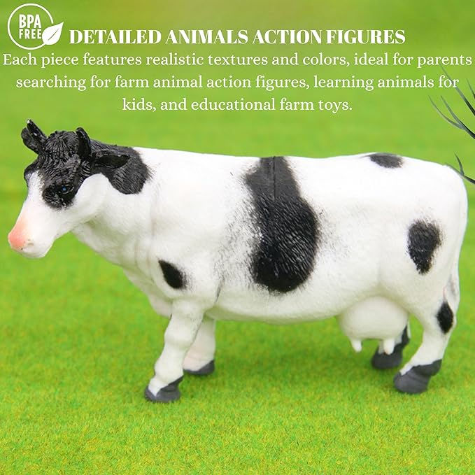 Thumbnail: 6 PCS Attractive Domestic Animals Action Figures Toy for Boys and Girls