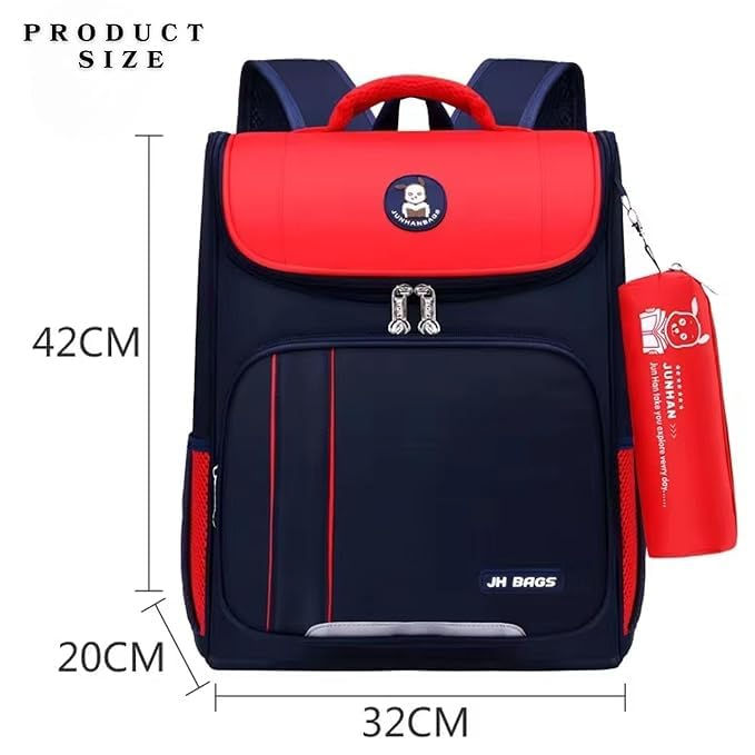 Thumbnail: Mallexo Kids Backpack | Lightweight Double Shoulder Bag for School