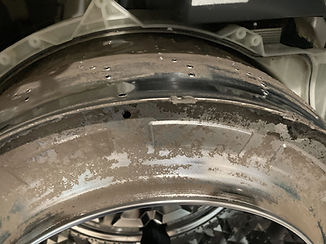 クリーニング前の汚れている状態