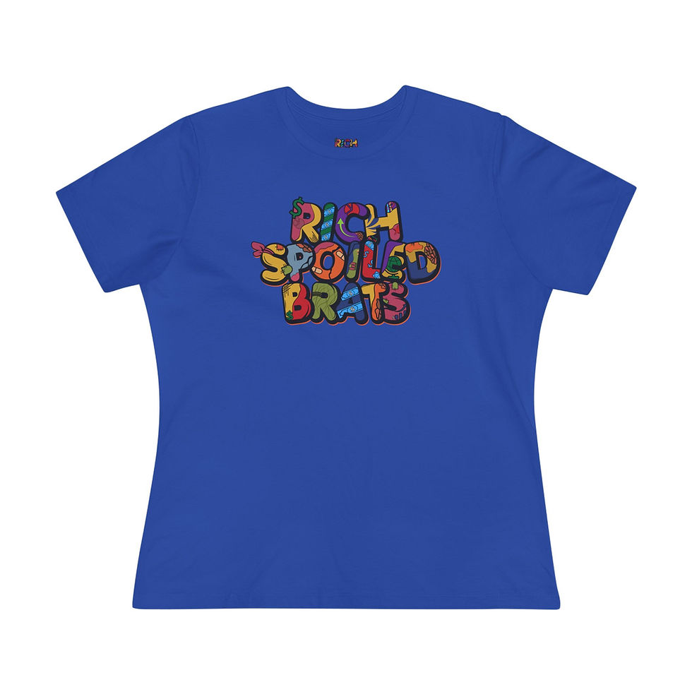 Thumbnail: Rich Spoiled Brats-Women's Cotton Tee