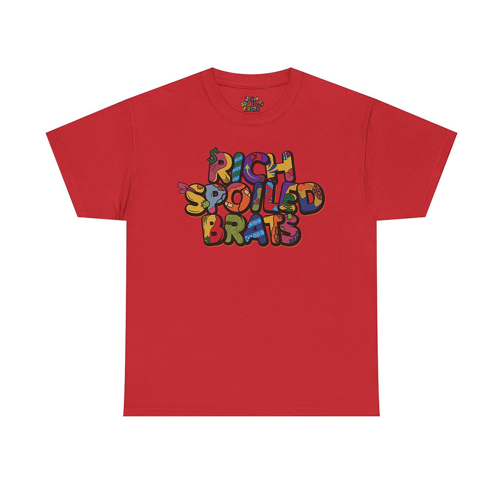Thumbnail: Rich Spoiled Brats-Unisex Heavy Cotton Tee