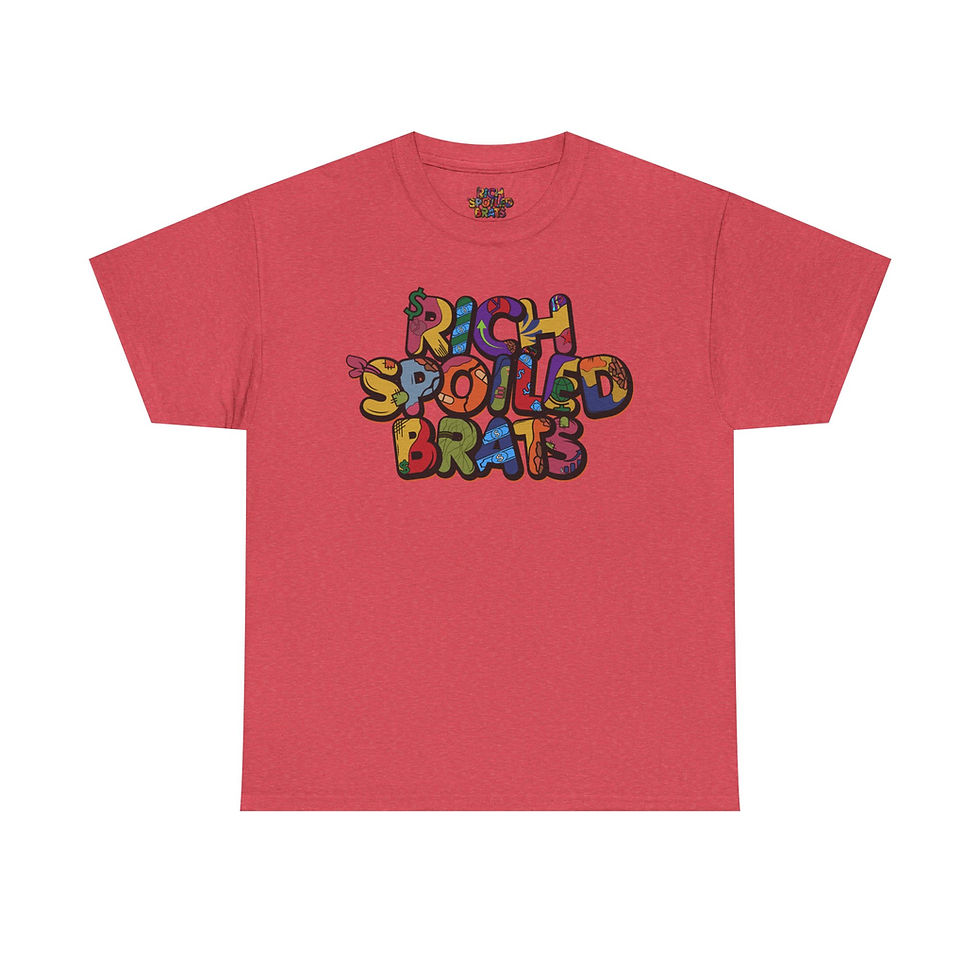 Thumbnail: Rich Spoiled Brats-Unisex Heavy Cotton Tee