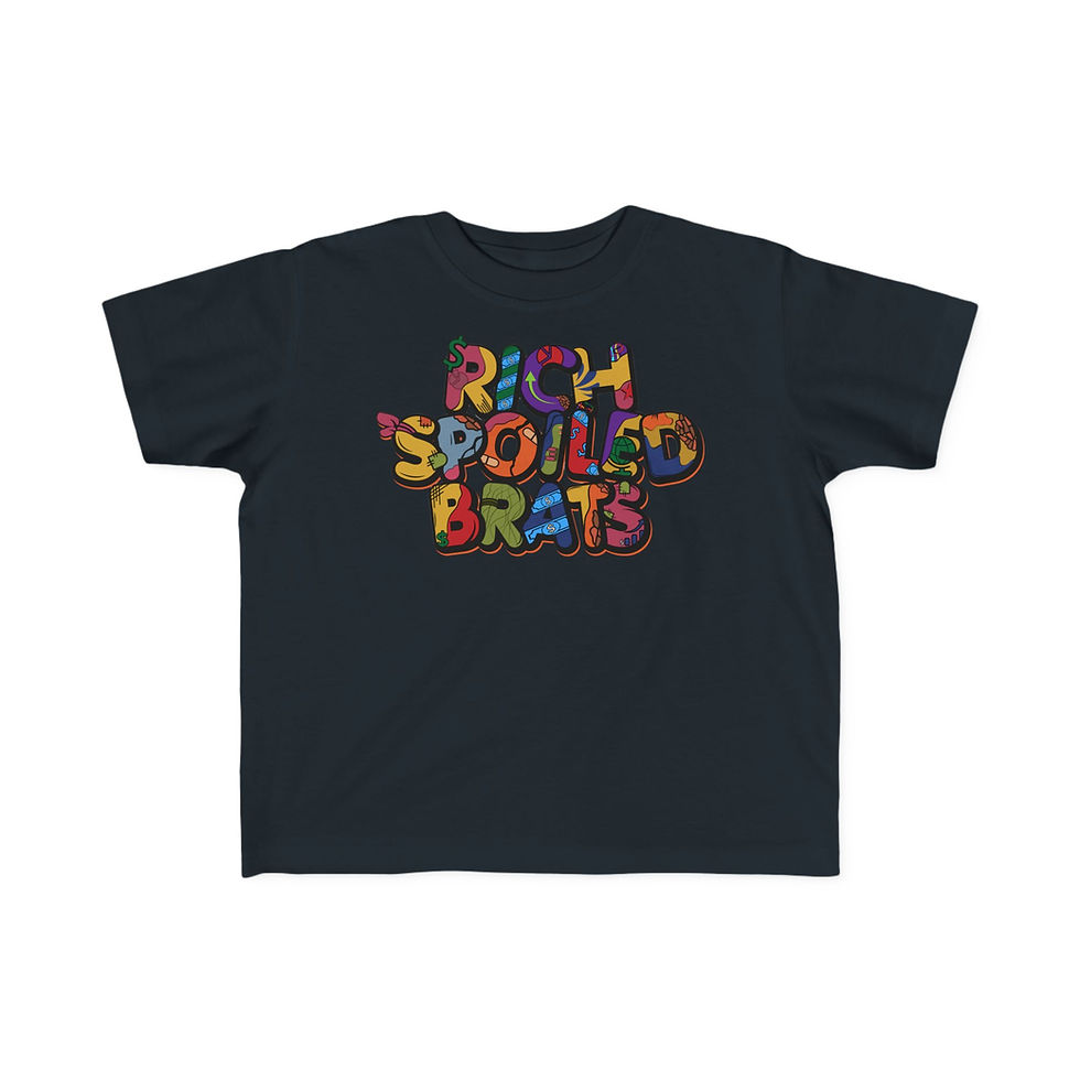 Thumbnail: Rich Spoiled Brats Toddler's Tee -T-Shirt for Kids