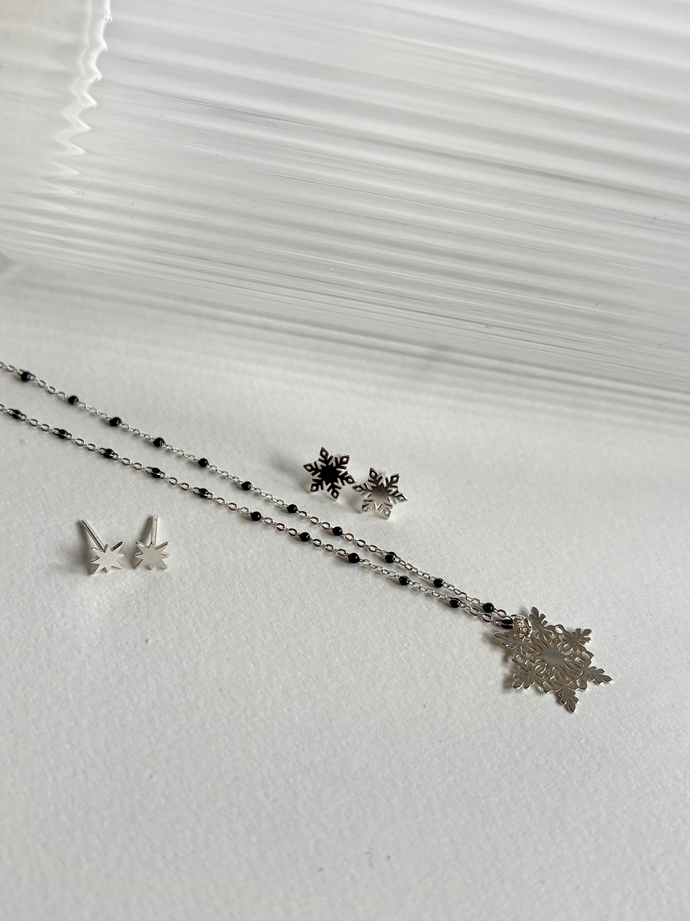 Miniature : BO Flocons Argent 