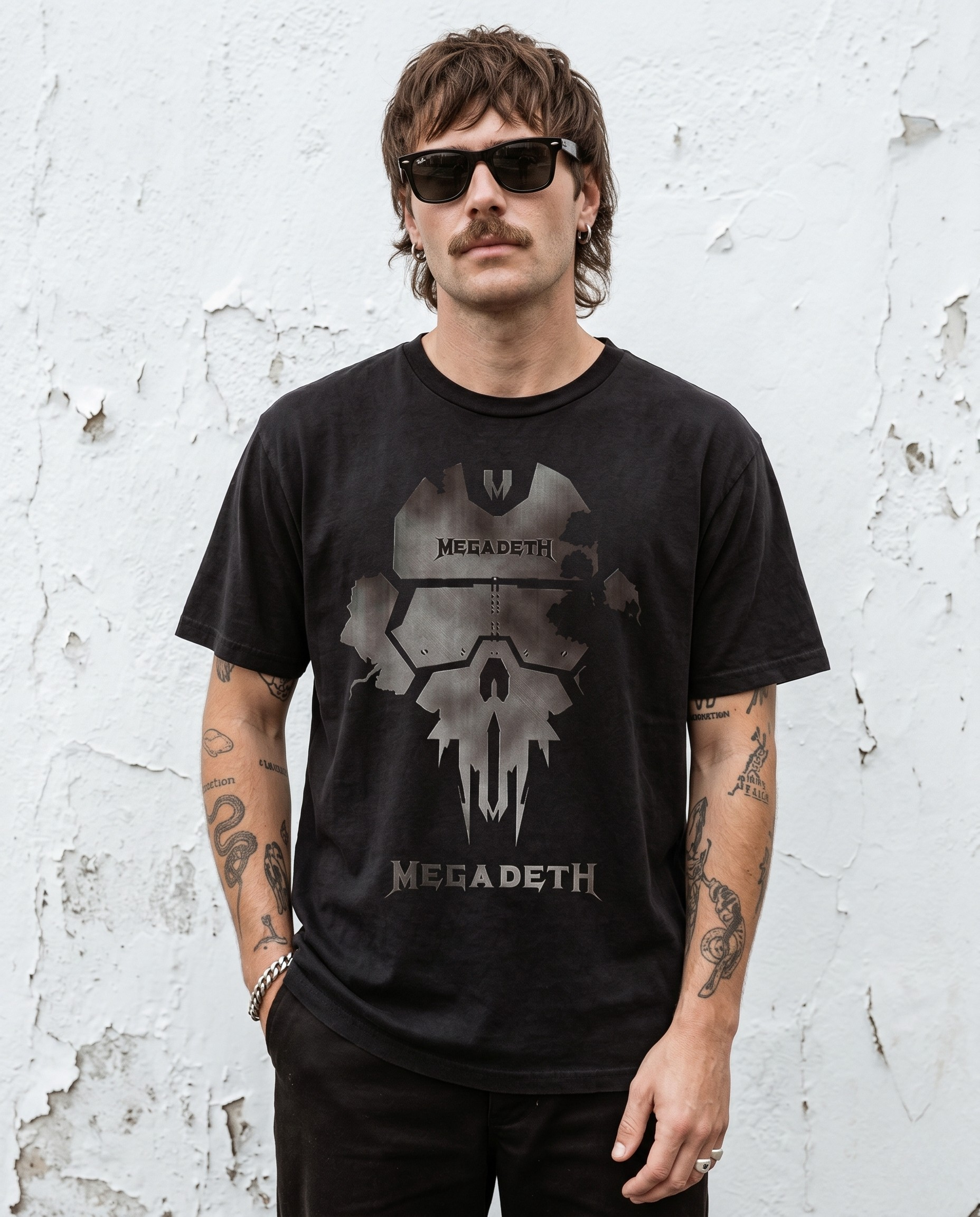 Remera Megadeth - Hangar 18