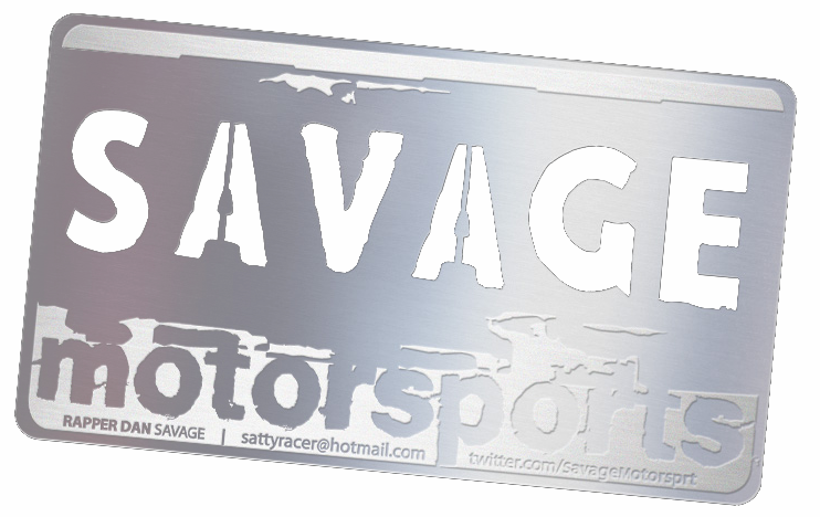 Savage Motorsports Metal Cards