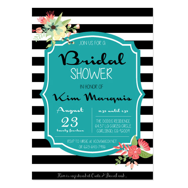 Bridal Shower Invitation