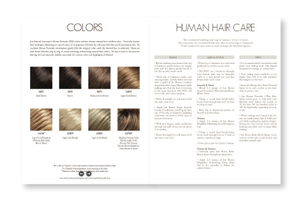 European Wig Collection Catalog