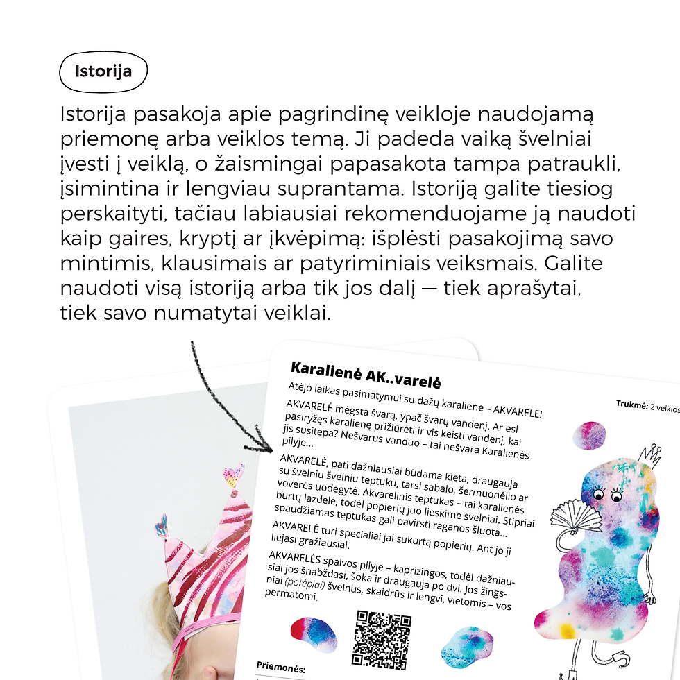 Miniatiūra: Meninio ugdymo priemonė „Meno žaidimų aikštelė“