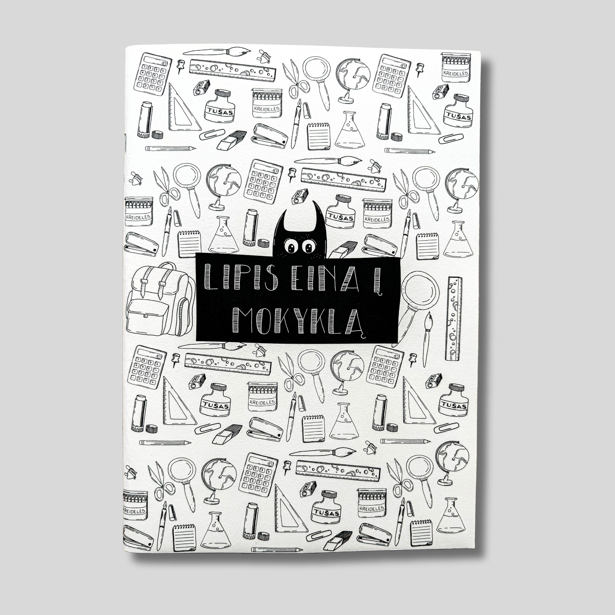 LIPIS EINA Į MOKYKLĄ - užduočių knygelė priešmokyklinukams