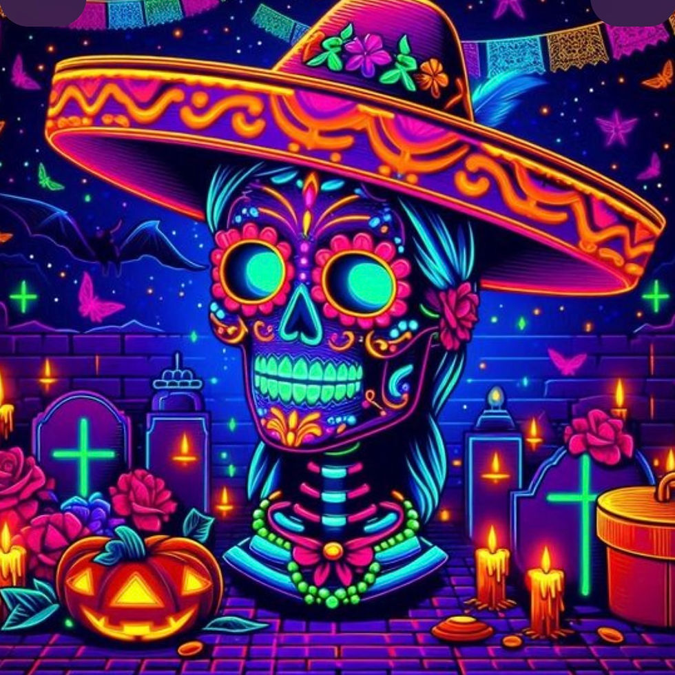Dia De Los Muertos : GLOW NIGHT