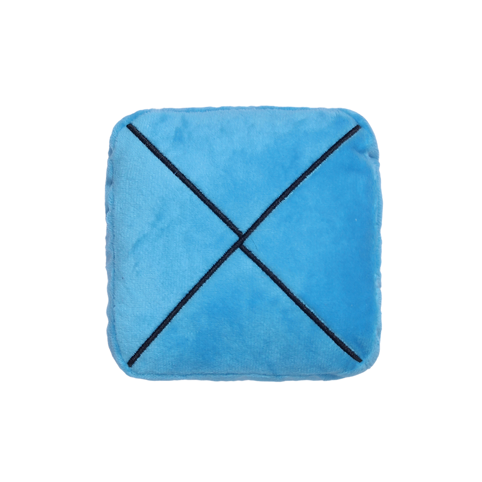 Squid Game - Blue Ddakji Flipping Square