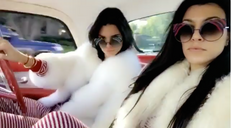 How To Rock Pajamas & Faux Fur Like The Kardashian/Jenner Clan