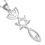Thumbnail: Messianic Seal of Jerusalem Judaica Jewish Grafted 925 Sterling Silver Pendant