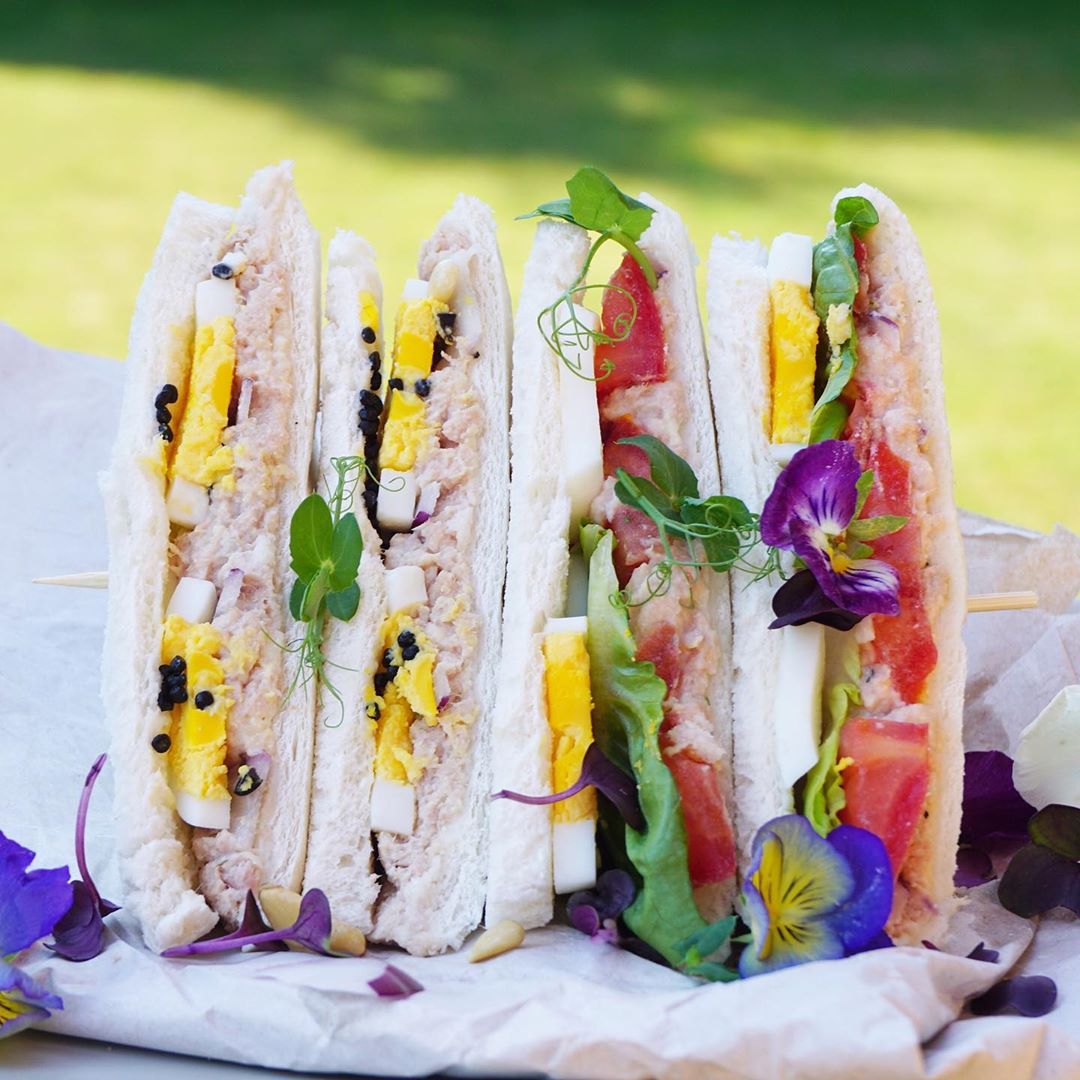 Arranged Food and Objects