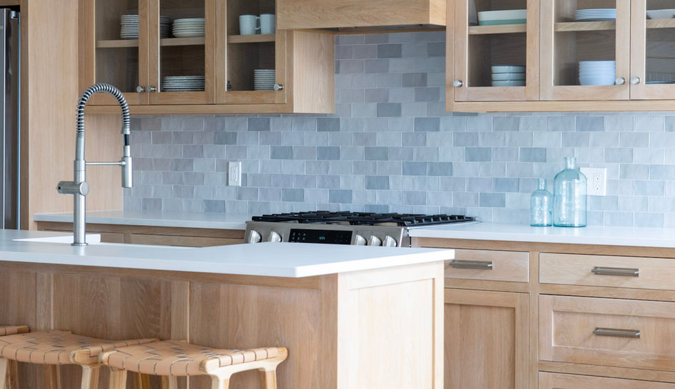 White oak kitchen, coastal kitchen, gulick & co