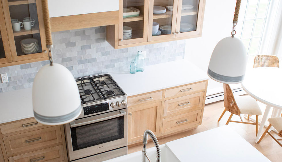 coastal kitchen, kitchen remodel, white oak kitchen