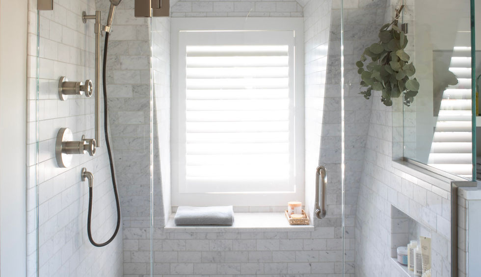 Guick & co, remodel, tiled bathroom