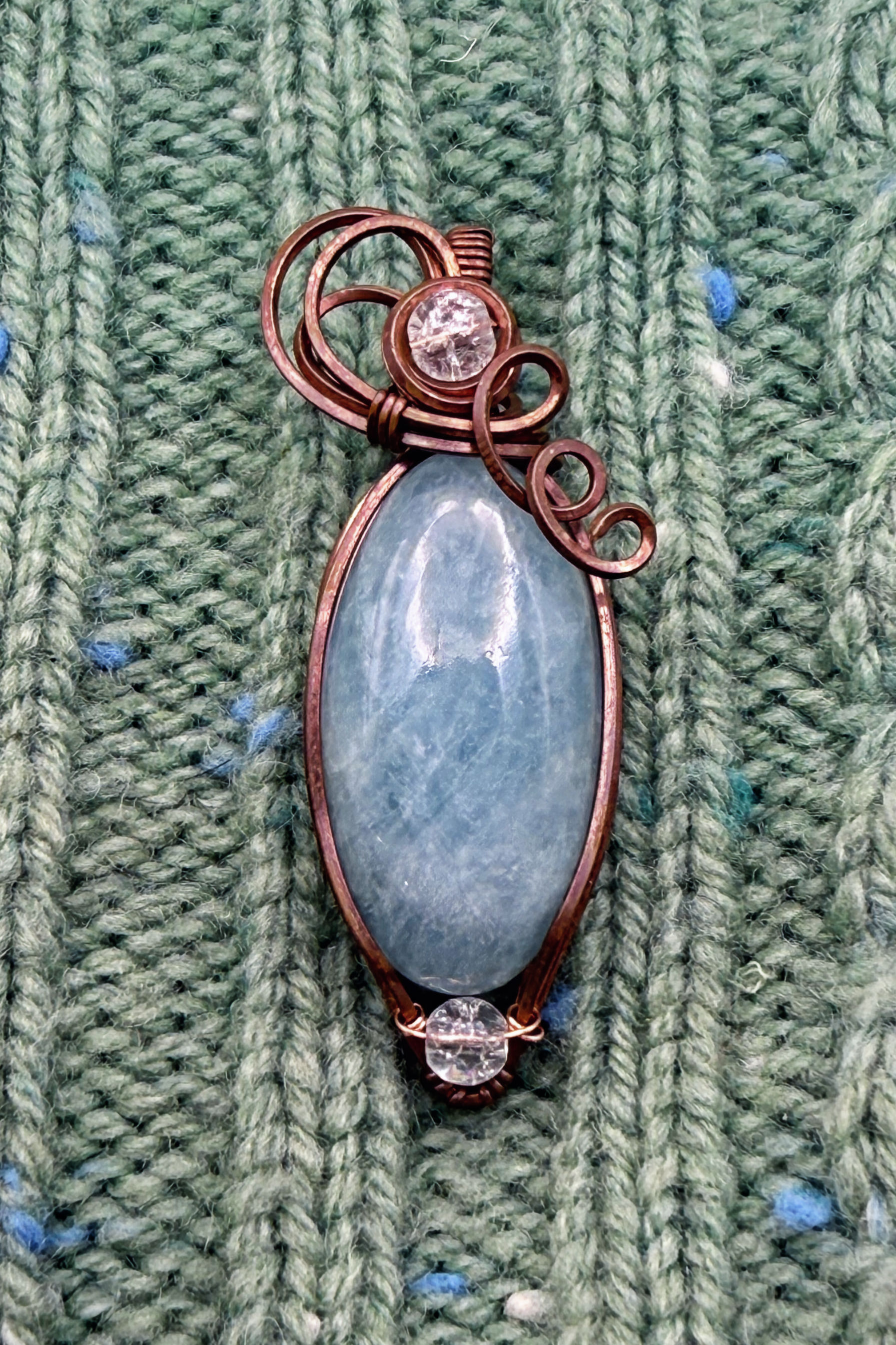 *Aquamarine in Copper*