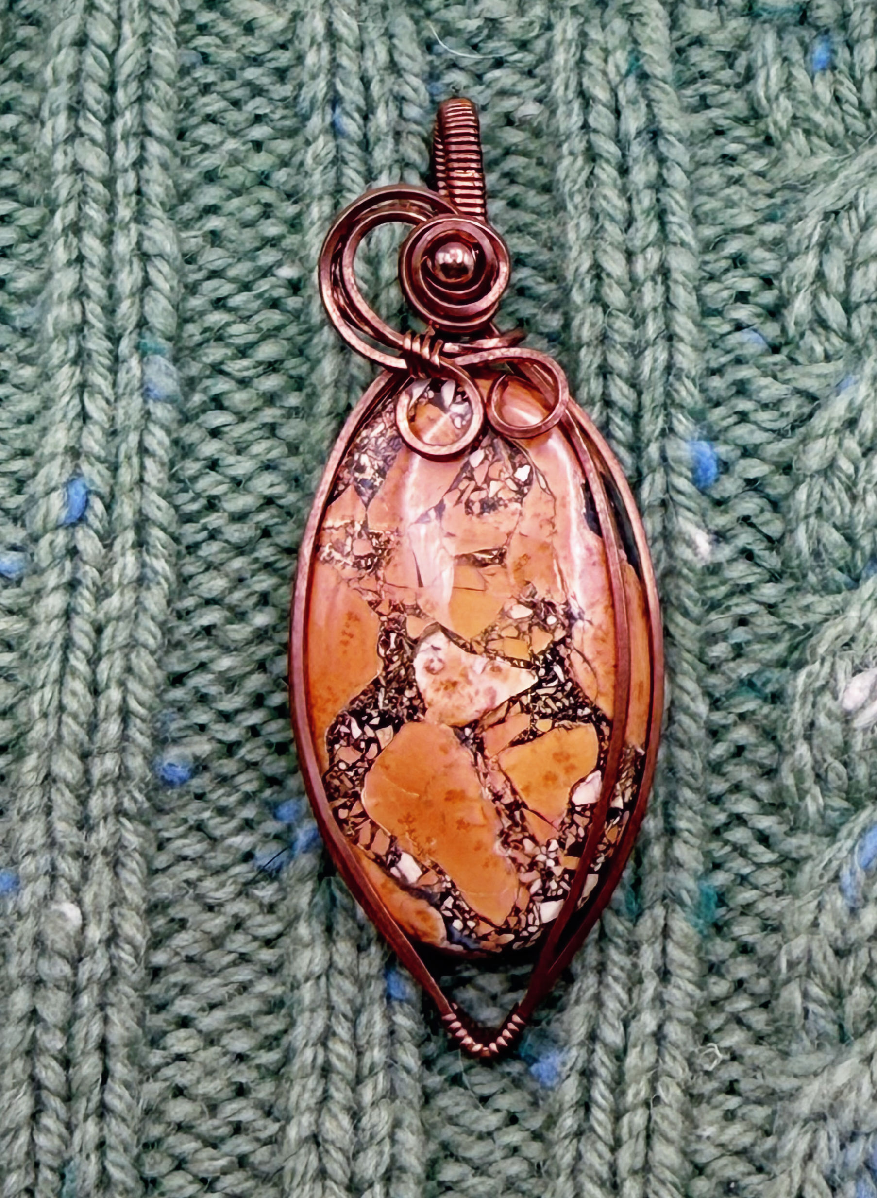 *Maligano Jasper in Copper*