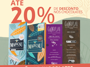 Saldão Pós-Páscoa no Broto Botica: chocolates especiais com 20% de desconto