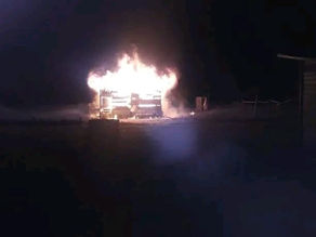 “I can’t believe that my house burn down” -Single mother of 5 homeless after fire ravages house