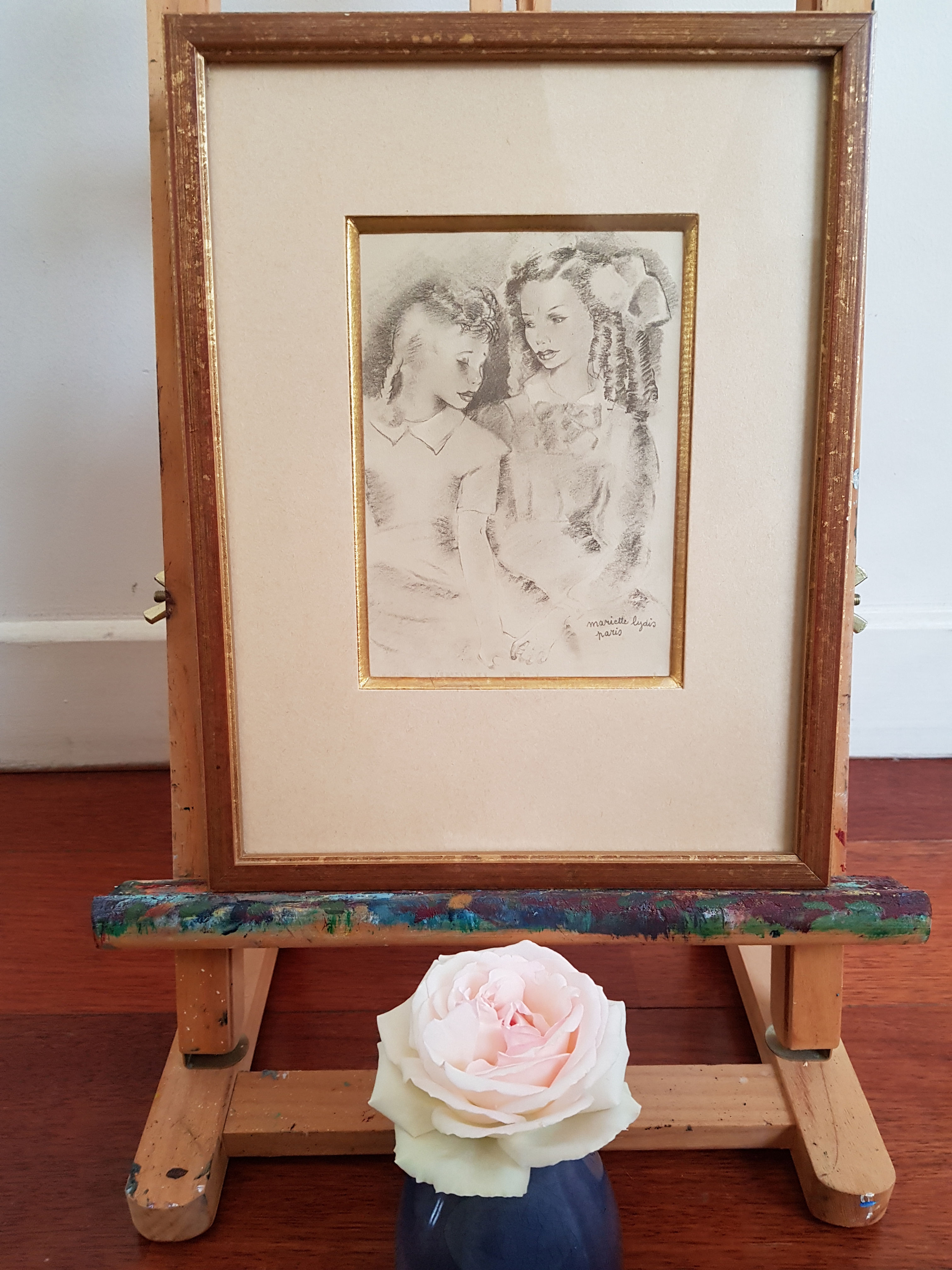 Dessin "Claudine à l'école" Mariette Lydis