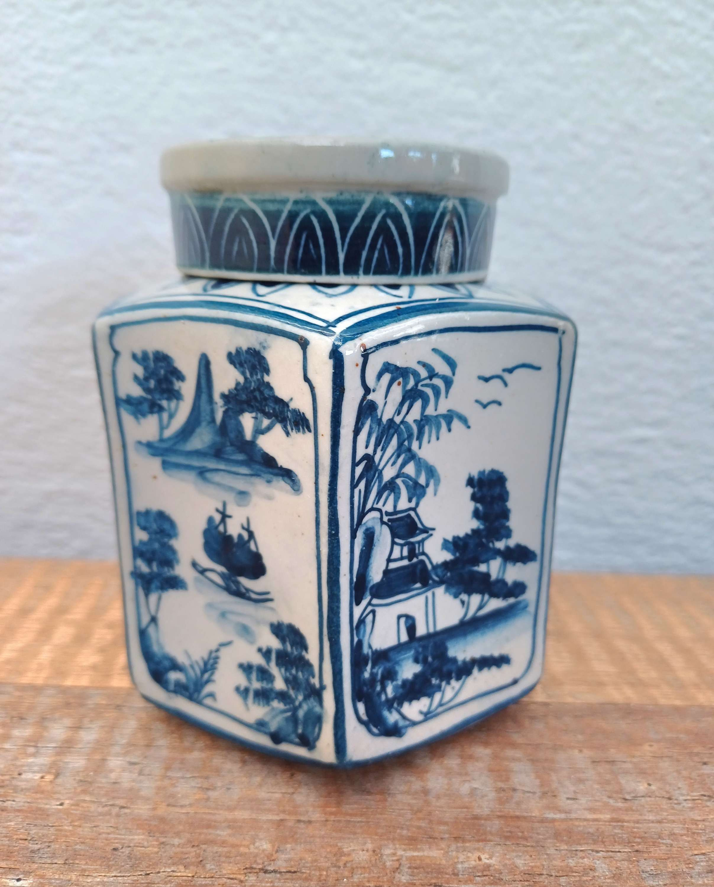 Petit Pot à gingembre vintage d'Asie
