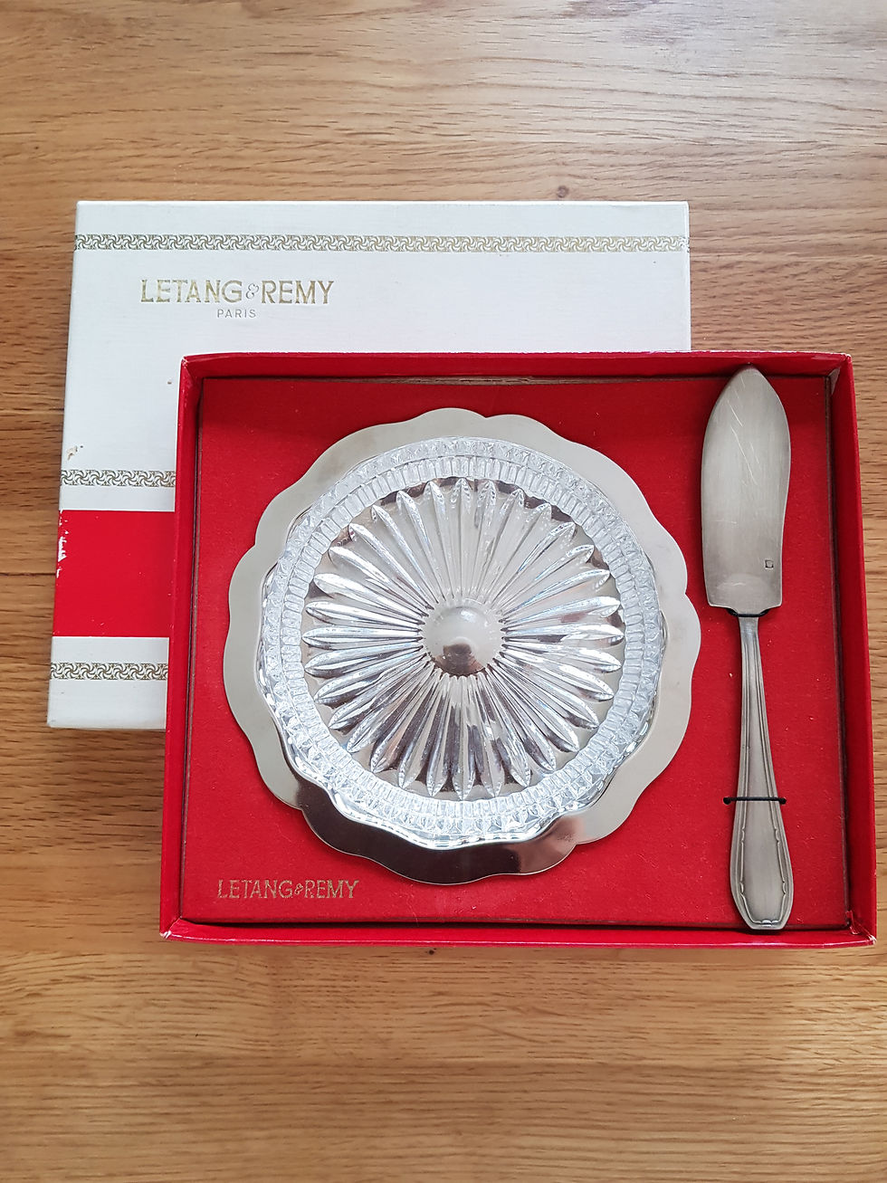 Coupelle à caviar vintage Letang&Remy