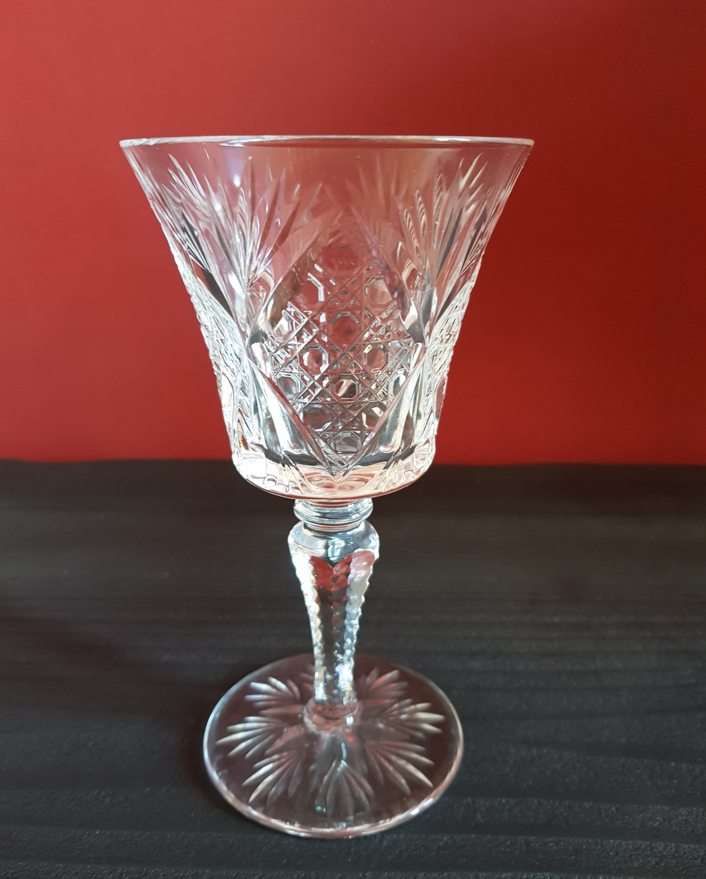 Verres à eau vintage Saint-Louis