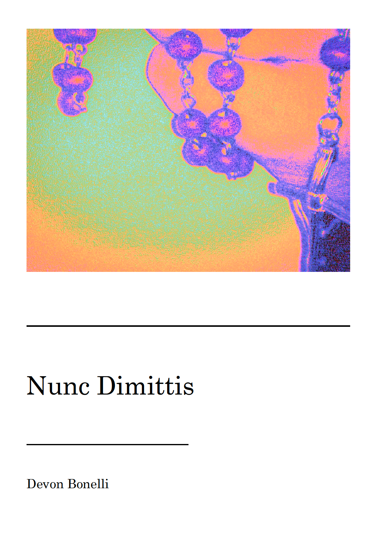Nunc Dimittis - SSAATTBB Choir - 2022