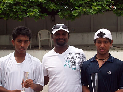 3. Vinod and Ronit. Represented India - ITF Junior, Winner Runner_s Up.jpg