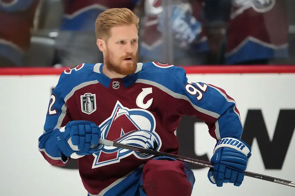 Gabriel Landeskog Colorado Avalanche Stanley Cup Hockey player