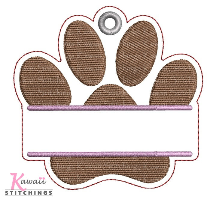 Thumbnail: Custom Paw Ornament Ornament