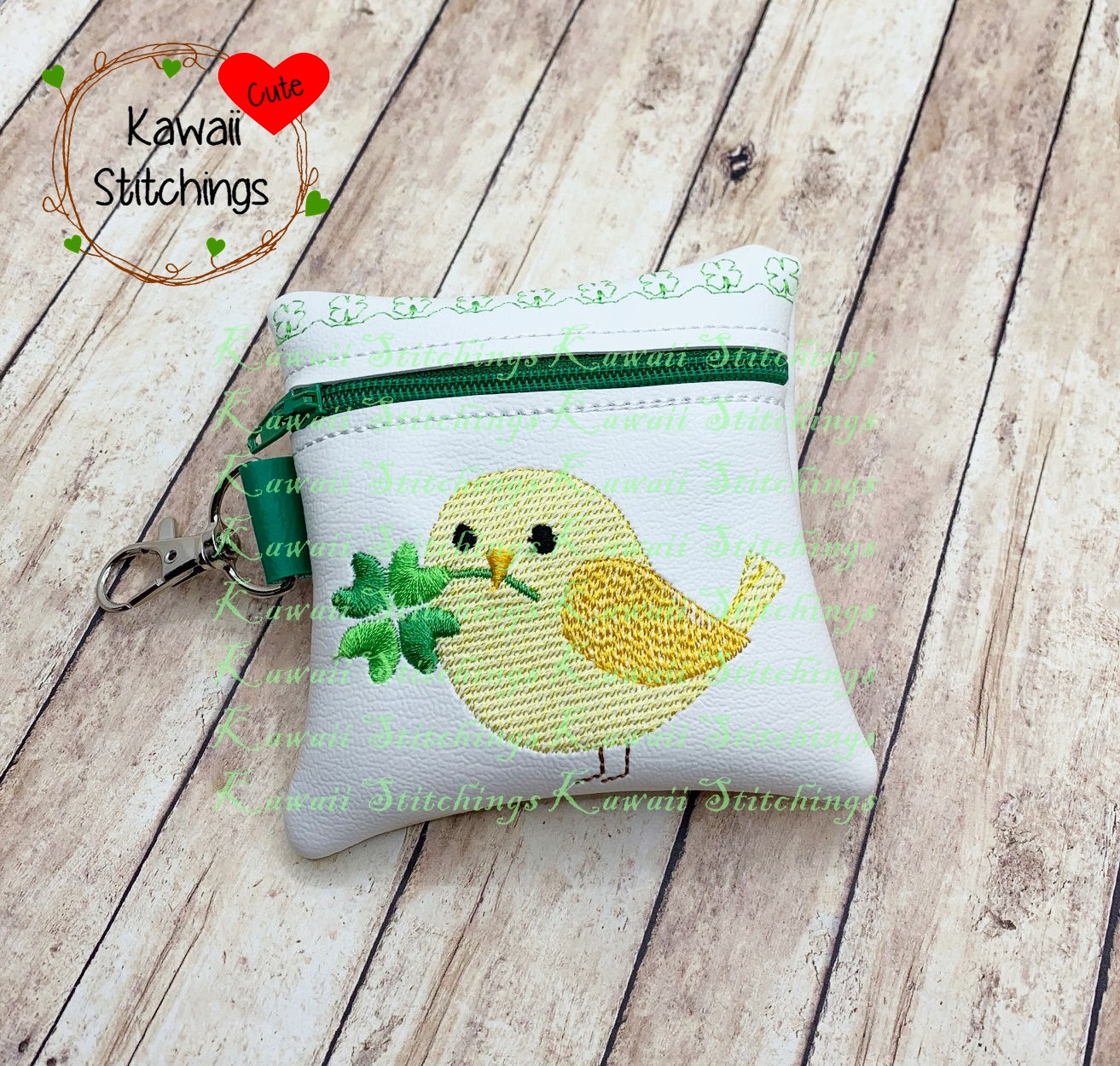 Lucky Bird 4x4 Zipper Bag