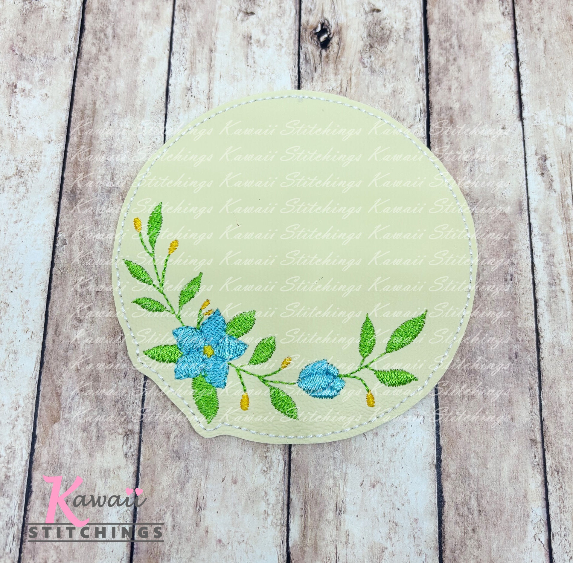 Blue Flower Coaster