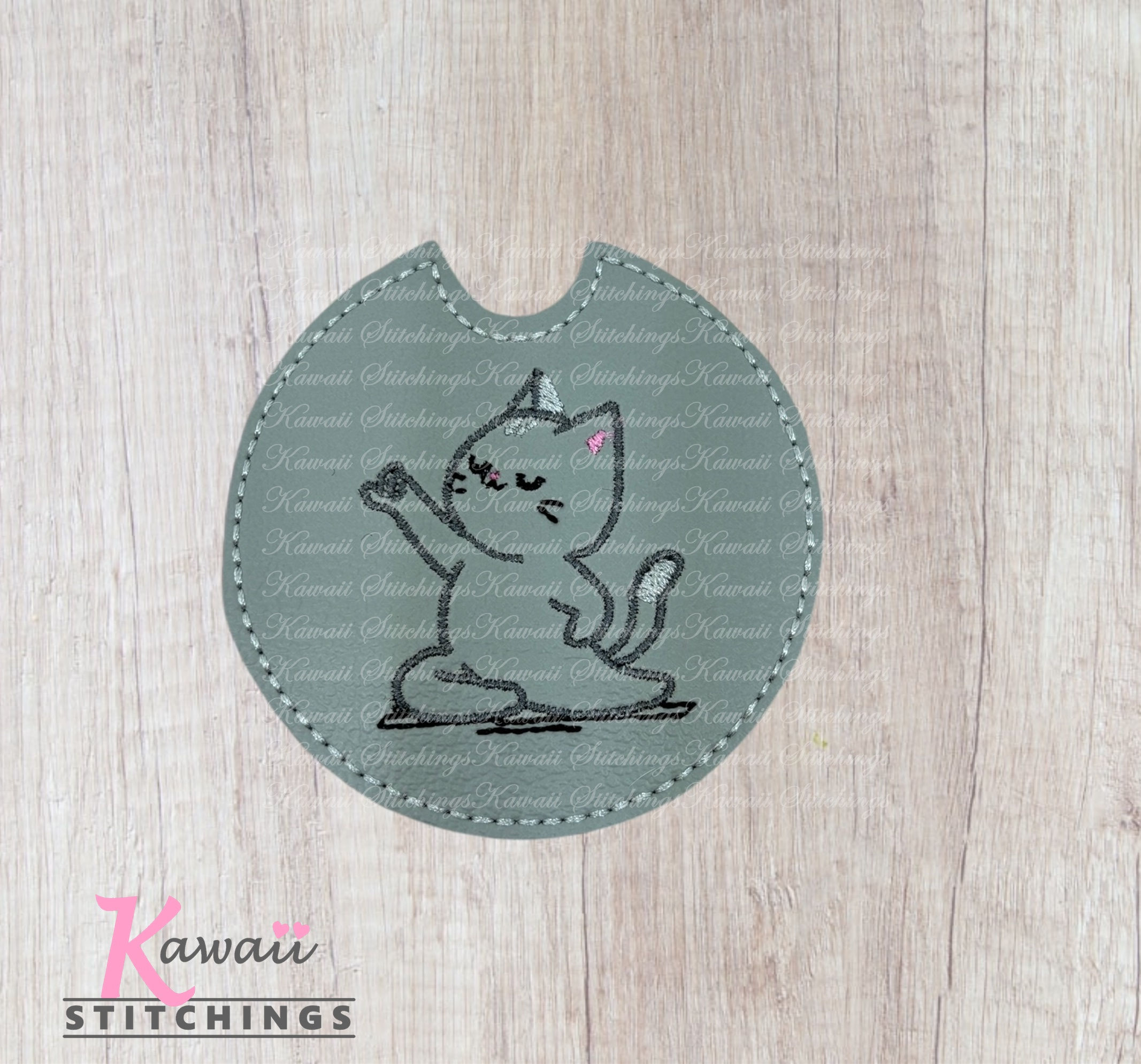 Yoga Cat Car Coaster