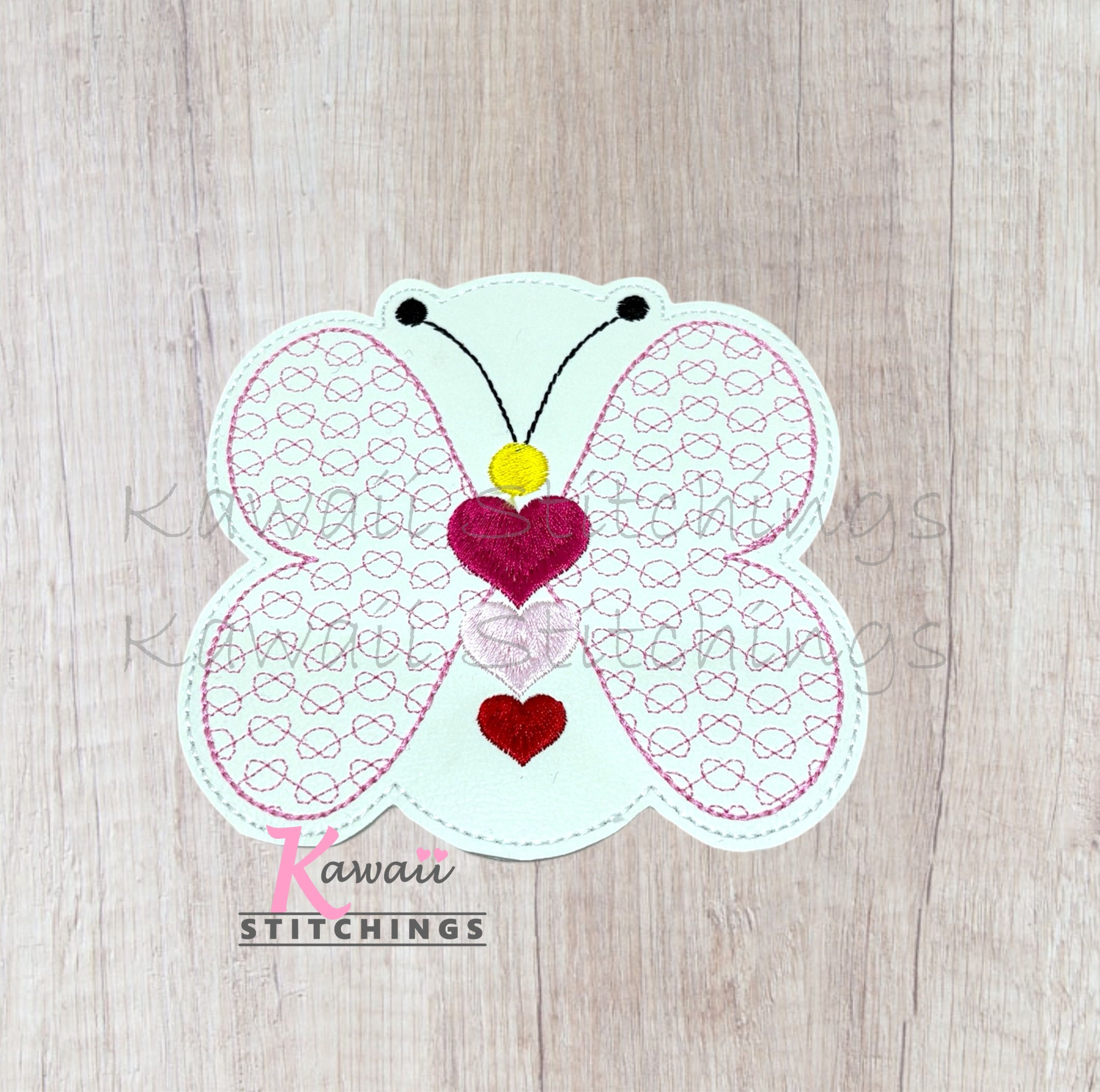 Heart Butterfly Coaster