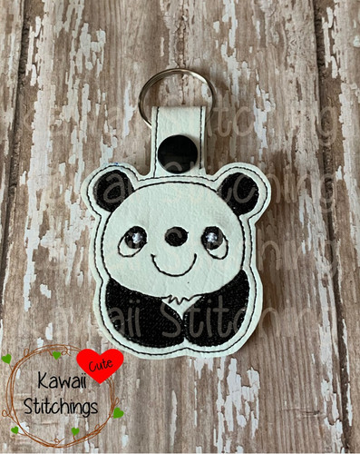 Panda Key Fob | Kawaii Stitchings
