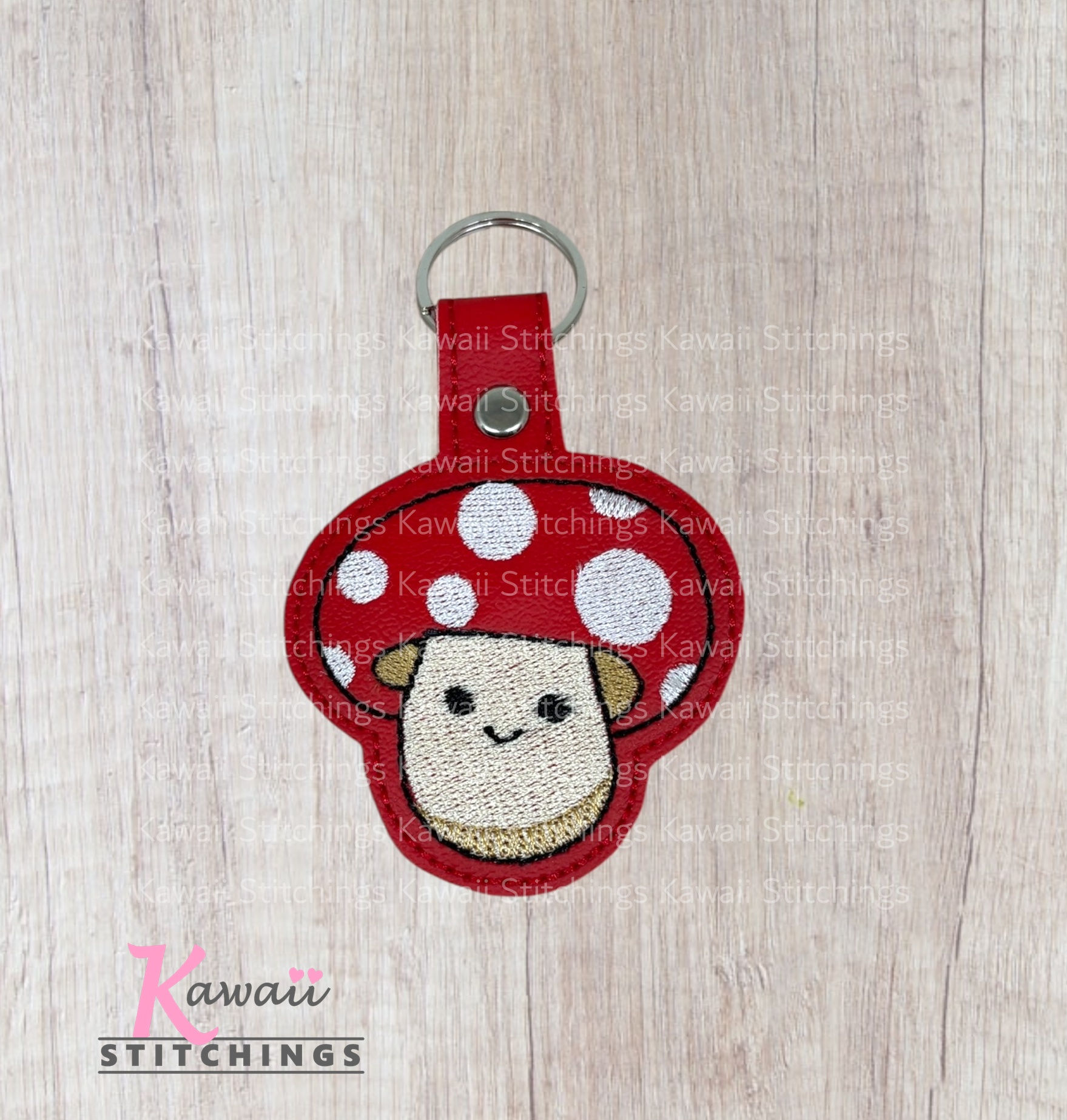 Mini Mushroom Key Fob