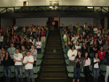 PALESTRA PARA OS ALUNOS DO ENSINO MÉDIO EM TUPANDI/RS.