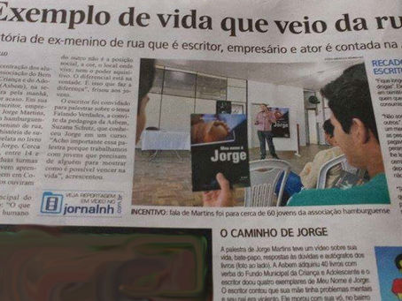 REPORTAGEM NO JORNAL NH