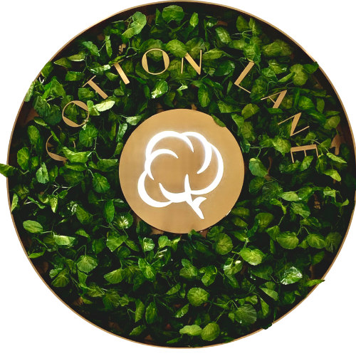 Cotton Lane Café Interior Logo