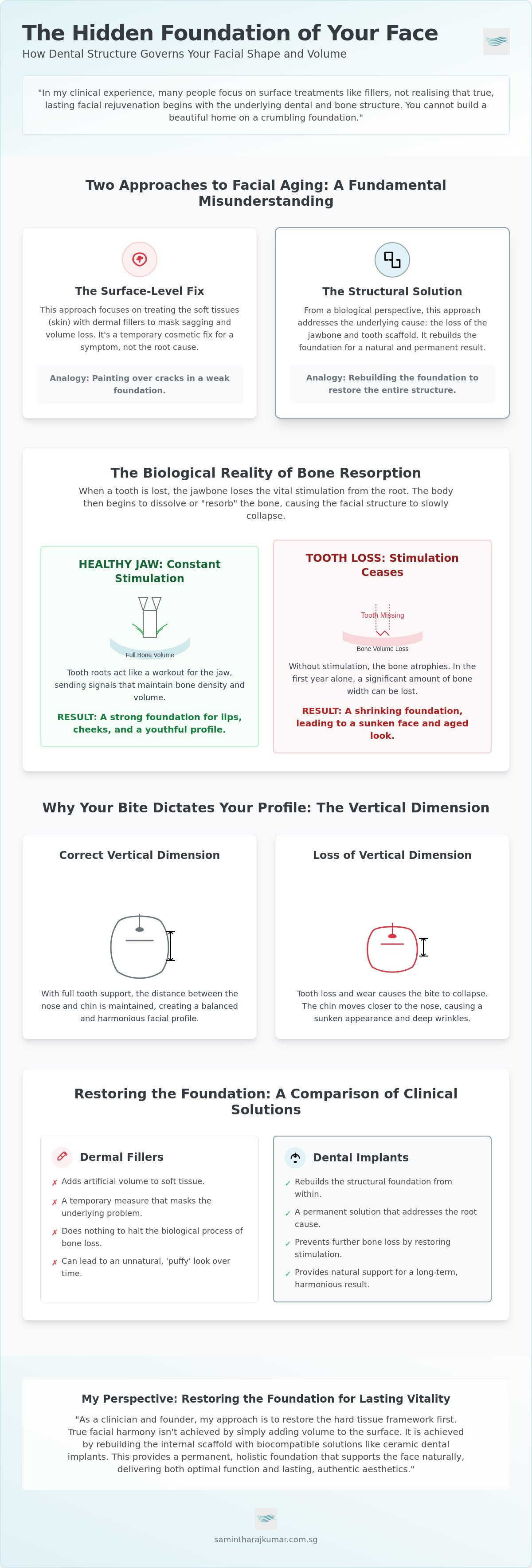 How dental structure affects face shape
