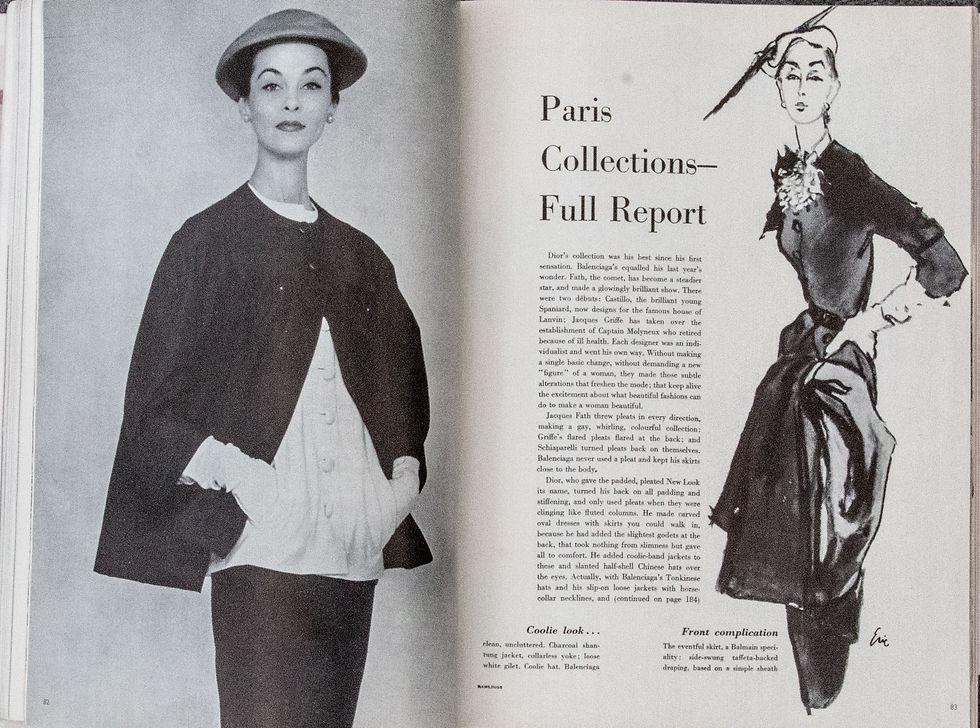 Thumbnail: Vogue Magazine April 1951