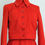 Thumbnail: 1970s Emcar Red Suit Size 8