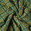 Thumbnail: 2.5m Green yellow handspun handwoven ajrakh cotton kurta material