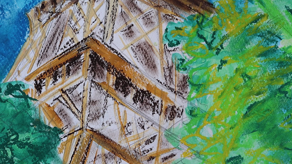 Thumbnail: First Glimpse of the Eiffel Tower