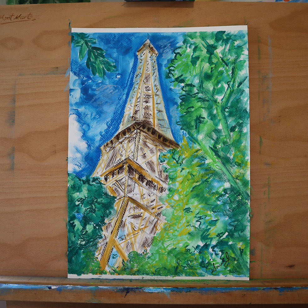 Thumbnail: First Glimpse of the Eiffel Tower